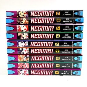 Negima! Magister Negi Magi Manga series by Ken Akamatsu - Volumes 1 through 9